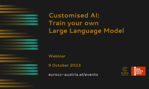 Customized AI: Train your own Large Language Model