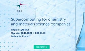 Supercomputing for chemistry and materials science companies